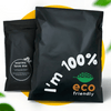 black compastable eco mailers