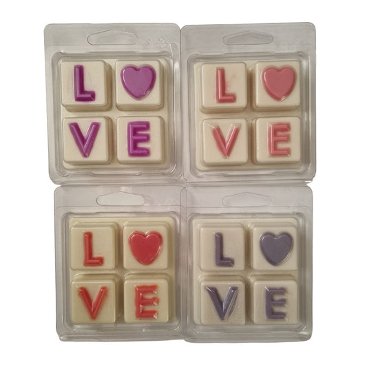 Scented Soy Wax Melts Clamshell Love 60g Quaver&Lyric