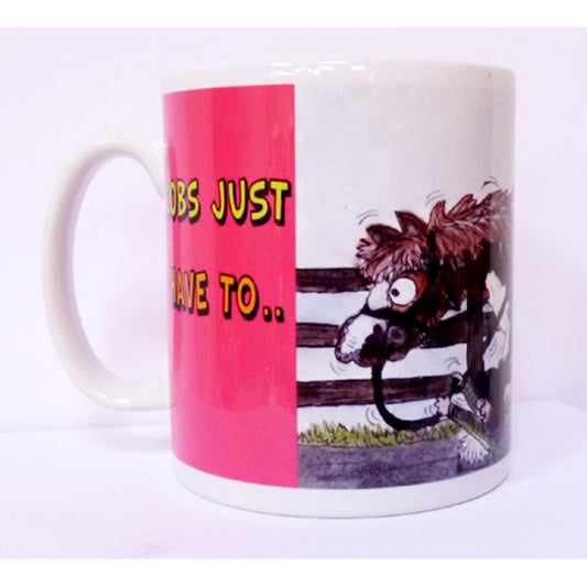 Ceramic Horse Mug Cobs Just Have To Pull You Over