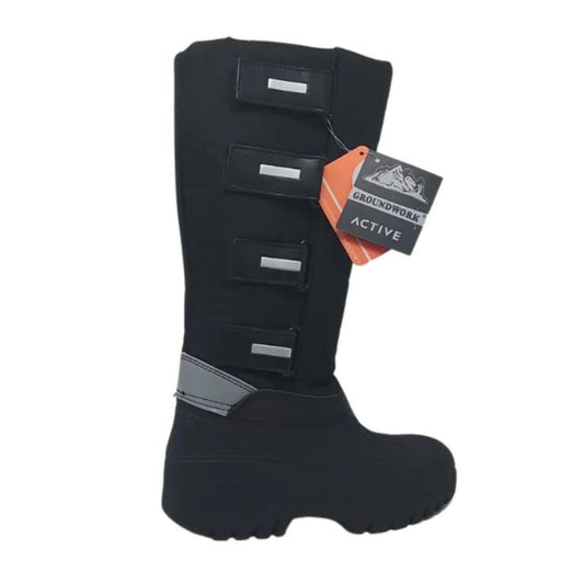 Groundworks Muck Equestrian Yard Dog Walking Reflective Long Boots