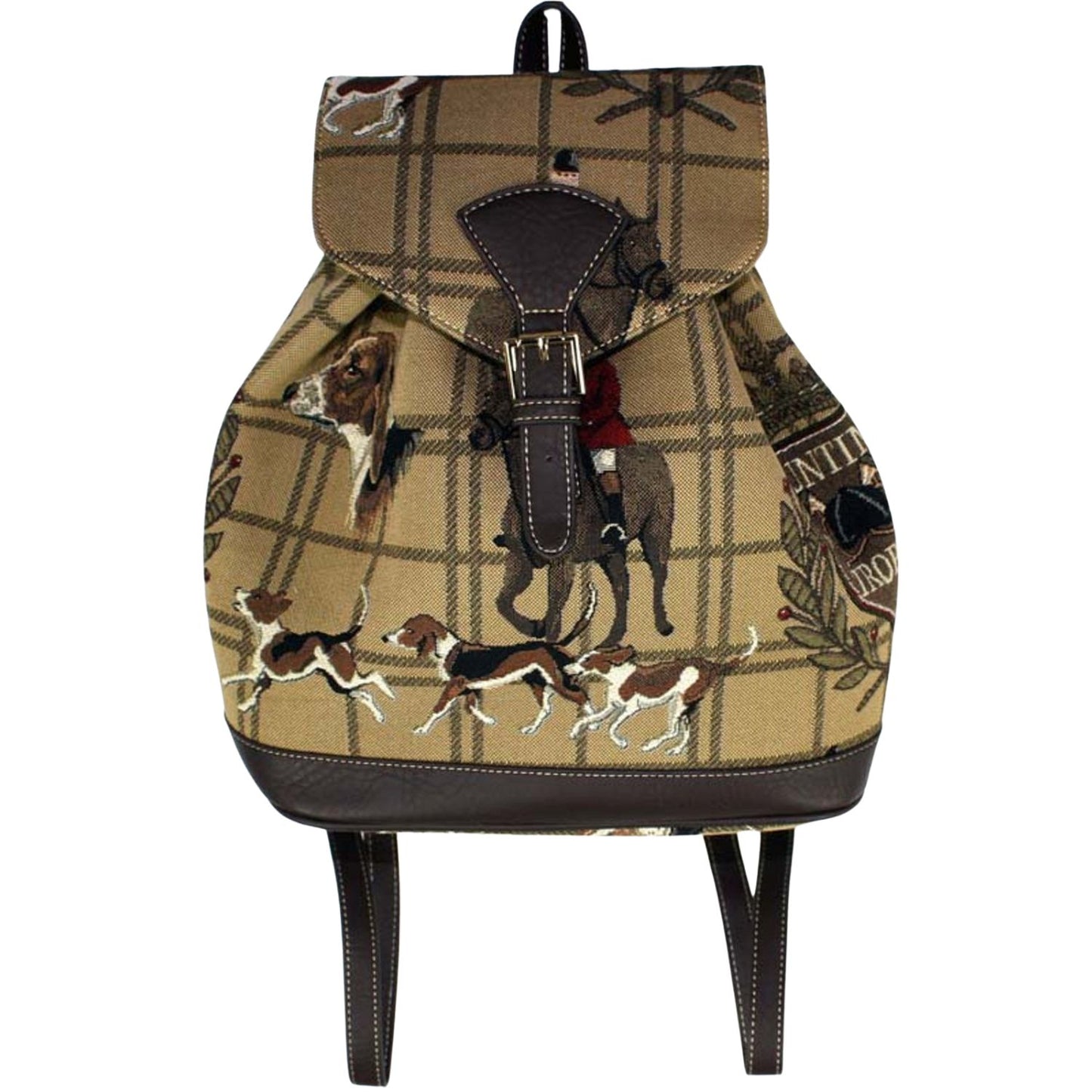 Tapestry Hunting Theme Back Pack Bag