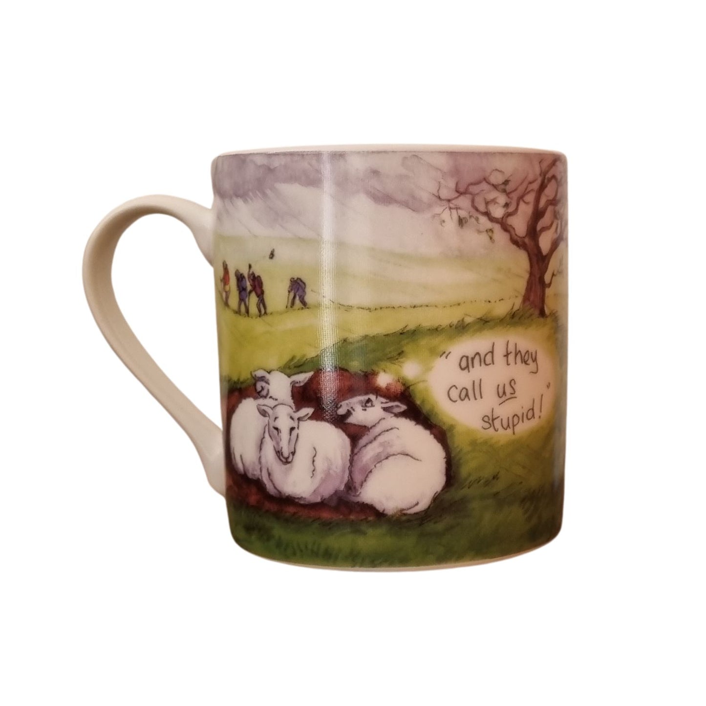 Coffee Mug Funny Horse Sheep Design Alisons Animals Boxed