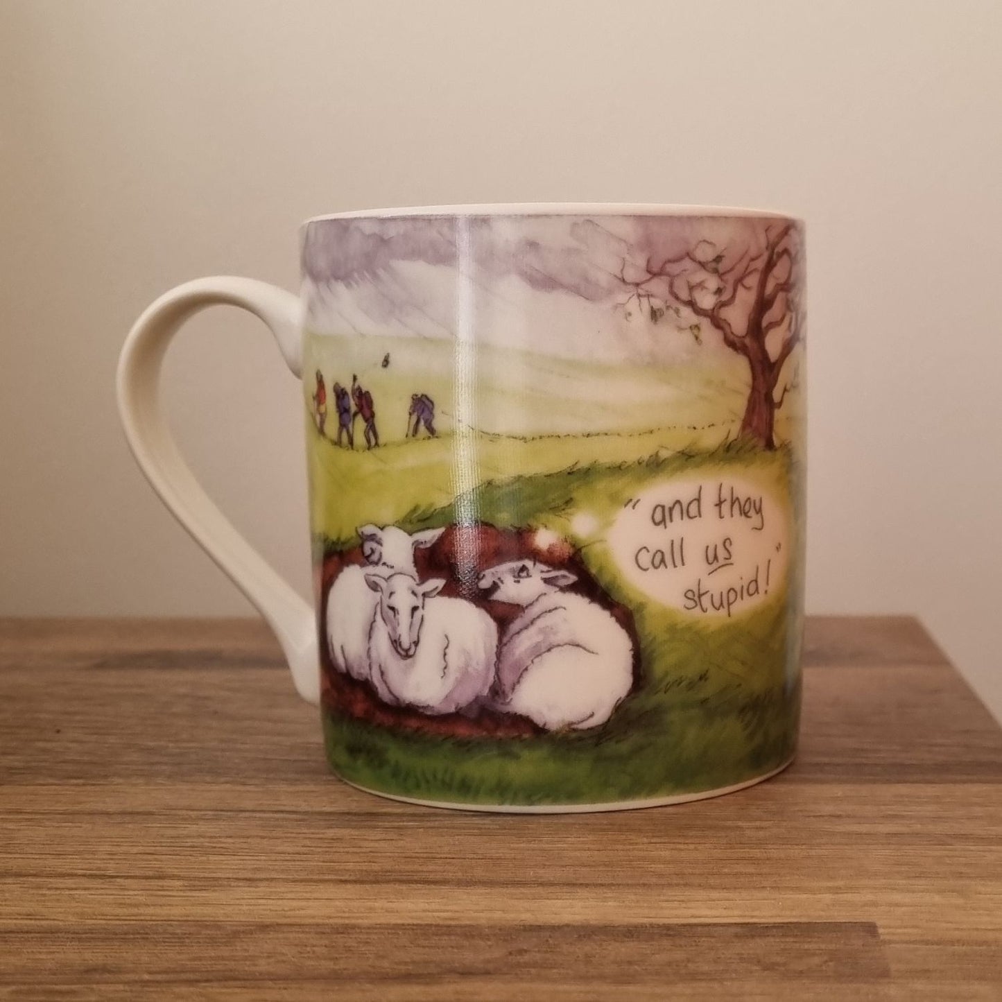 Coffee Mug Funny Horse Sheep Design Alisons Animals Boxed