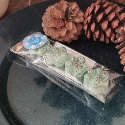 Christmas Soy Wax Melts Paws Pack of Four 60g