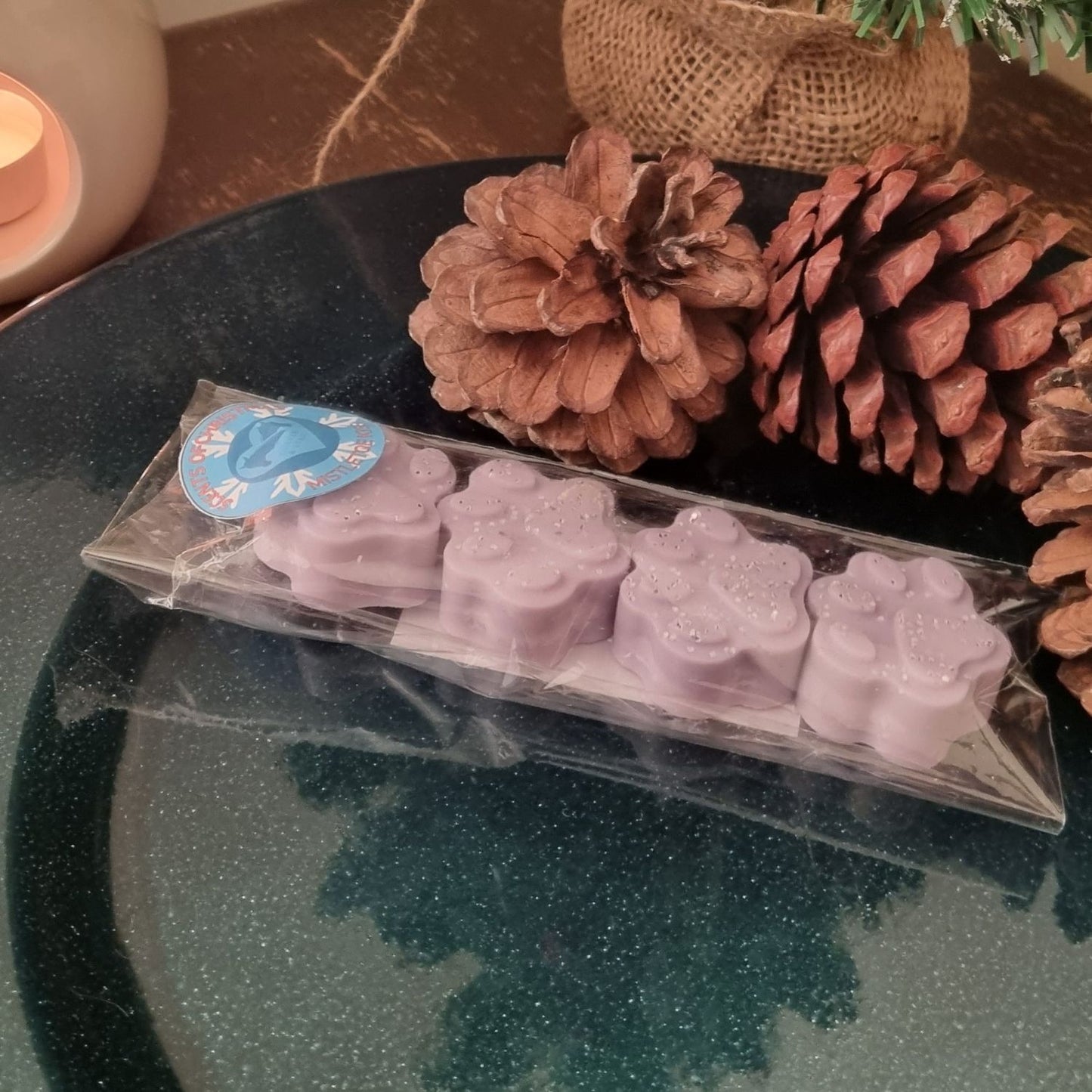 Christmas Soy Wax Melts Paws Pack of Four 60g