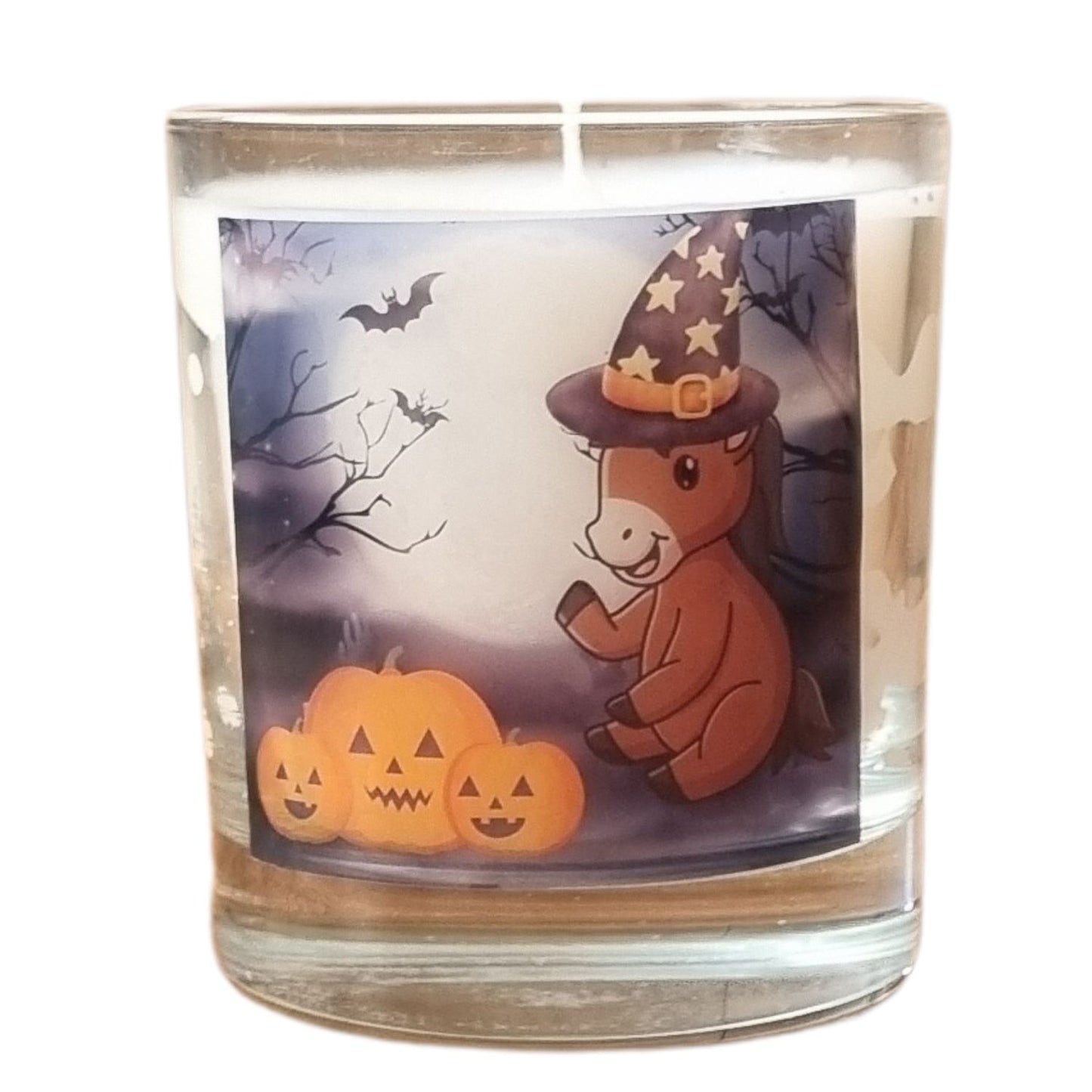 Quaver & Lyric Scented Candle in Glass Halloween Pony Design