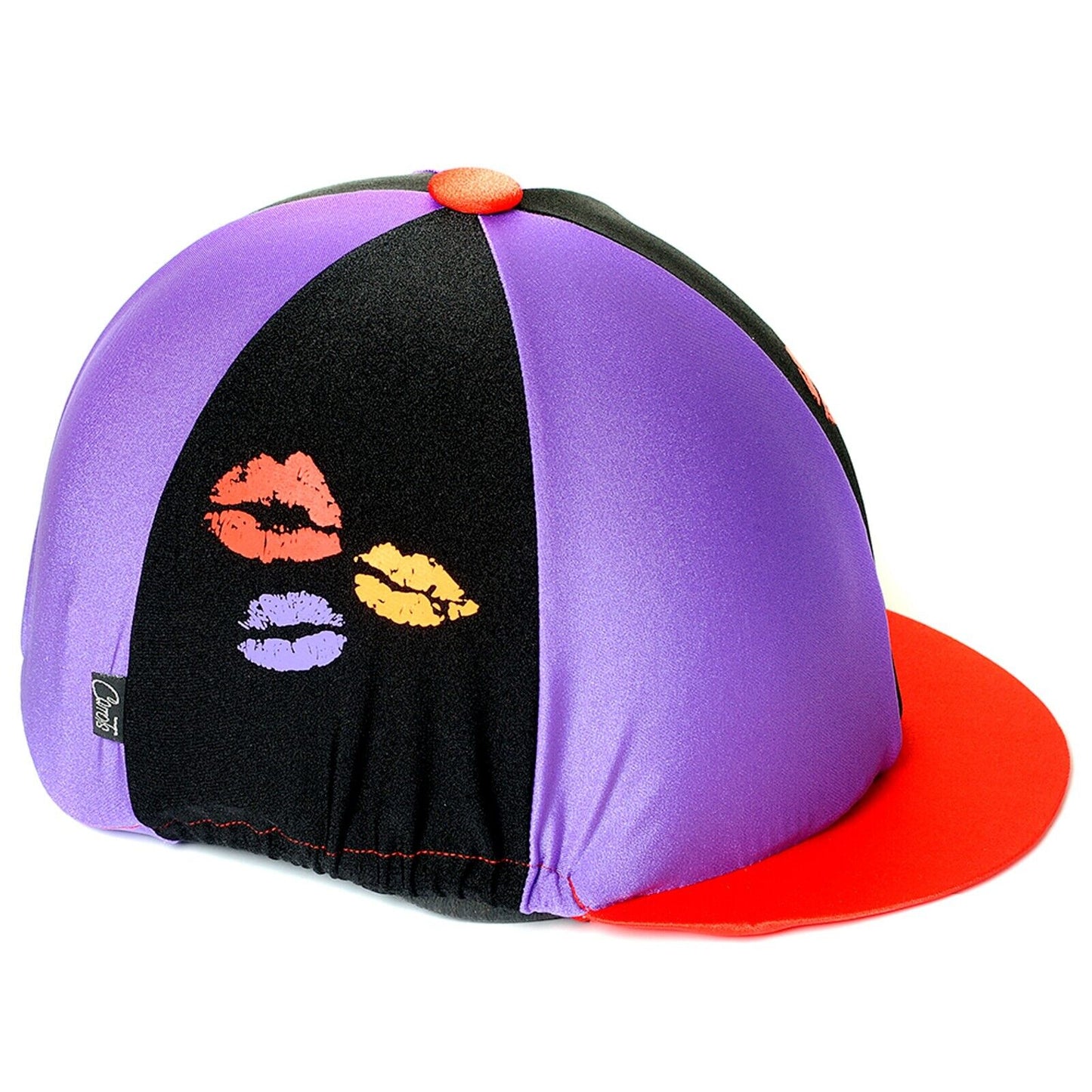 Horse Riding Hat Skull Cap Cover Lips Design