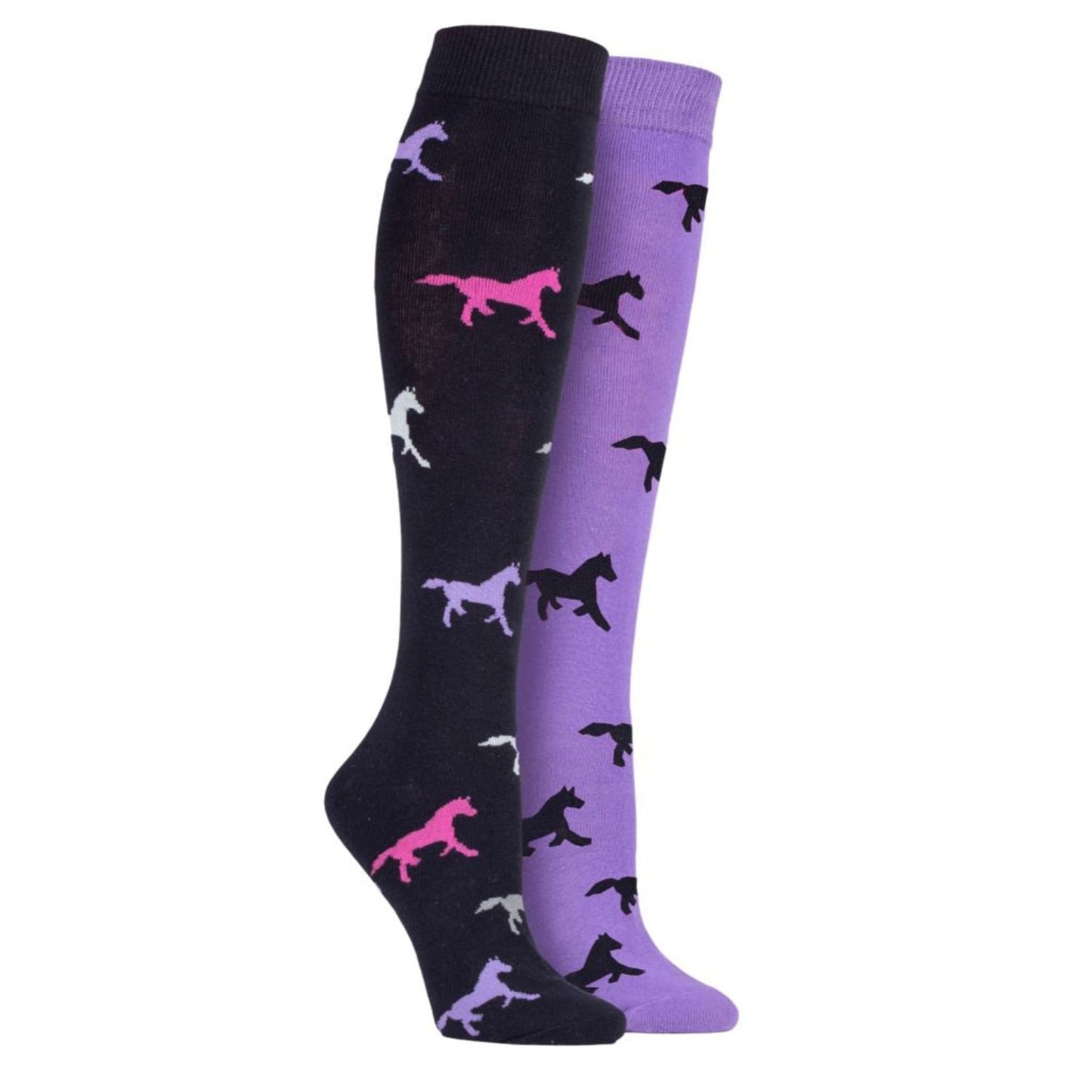 Stormbloc Equestrian Ladies Horse Riding Socks Goodwood 2 Pair Pack