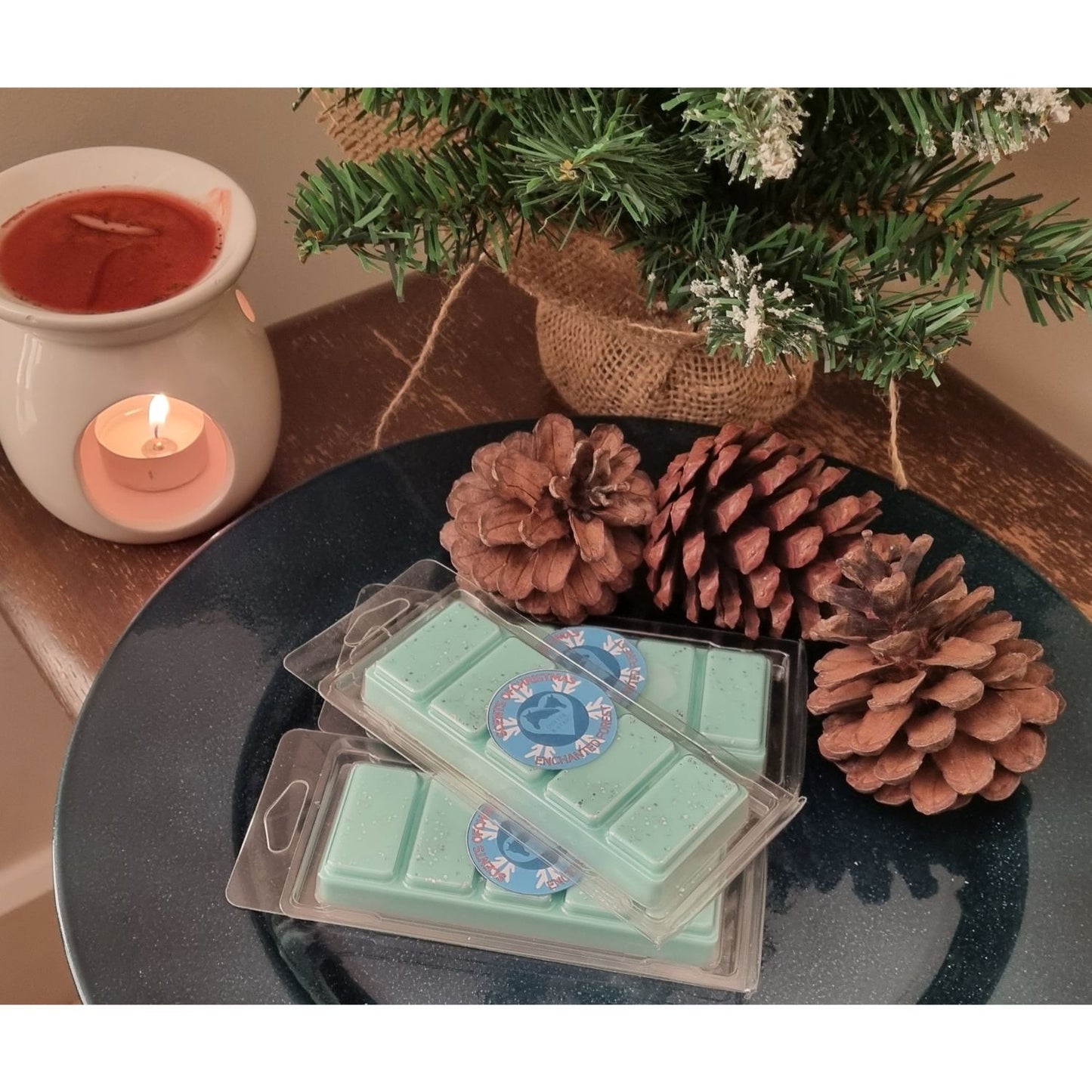 Christmas Soy Wax Melts in Clamshell 60g