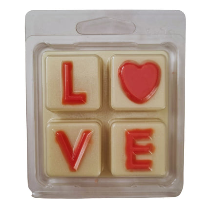 Scented Soy Wax Melts Clamshell Love 60g Quaver&Lyric
