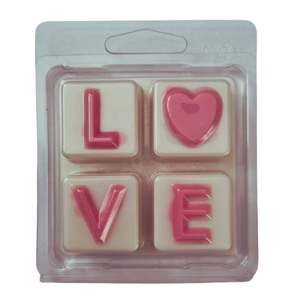 Scented Soy Wax Melts Clamshell Love 60g Quaver&Lyric