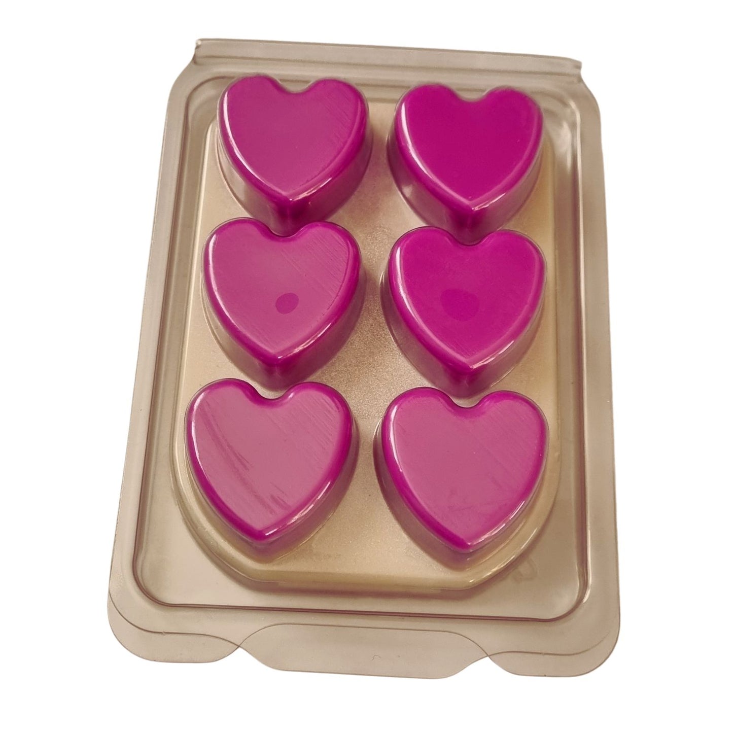 Scented Soy Wax Melts Clamshell 6 Hearts 100g Quaver&Lyric