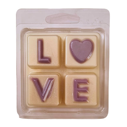 Scented Soy Wax Melts Clamshell Love 60g Quaver&Lyric